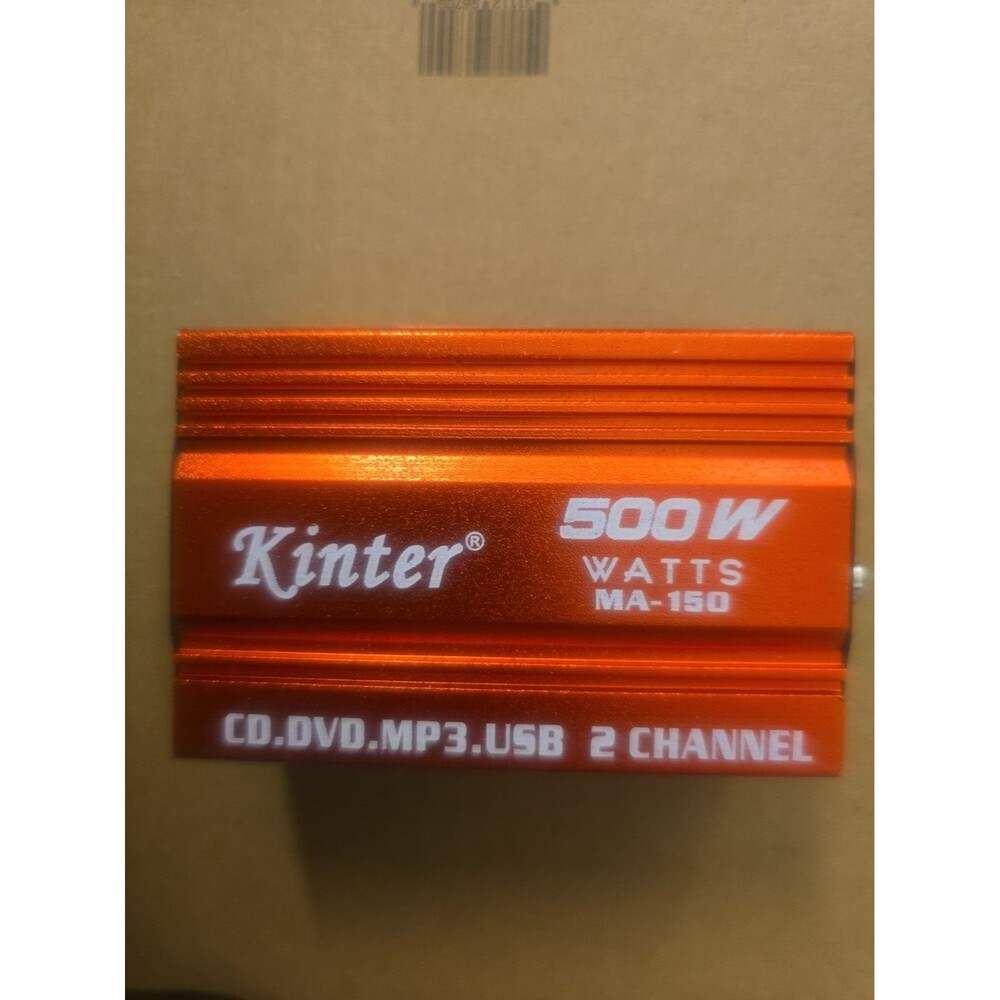 12V 500W Mini Hi-Fi 2 Channel Vehicle Car Stereo Audio Amplifier Amp Subwoofer